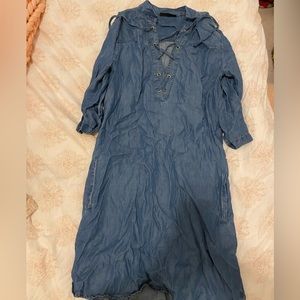Denim dress